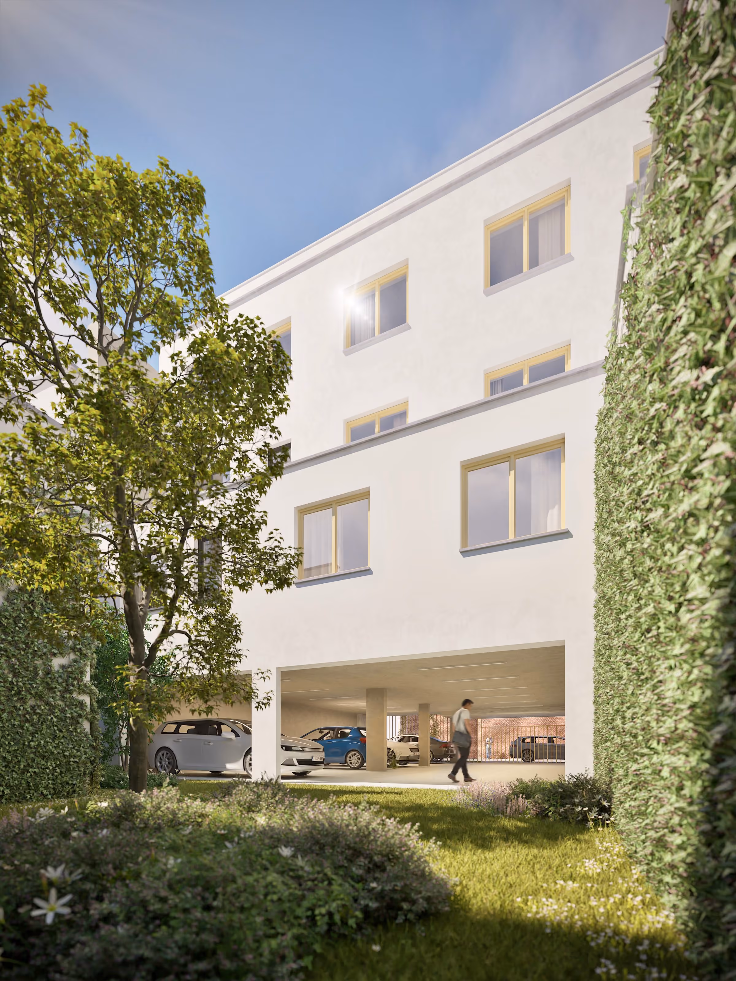 Achterzijde met groengevel van ’t Stoofhof II