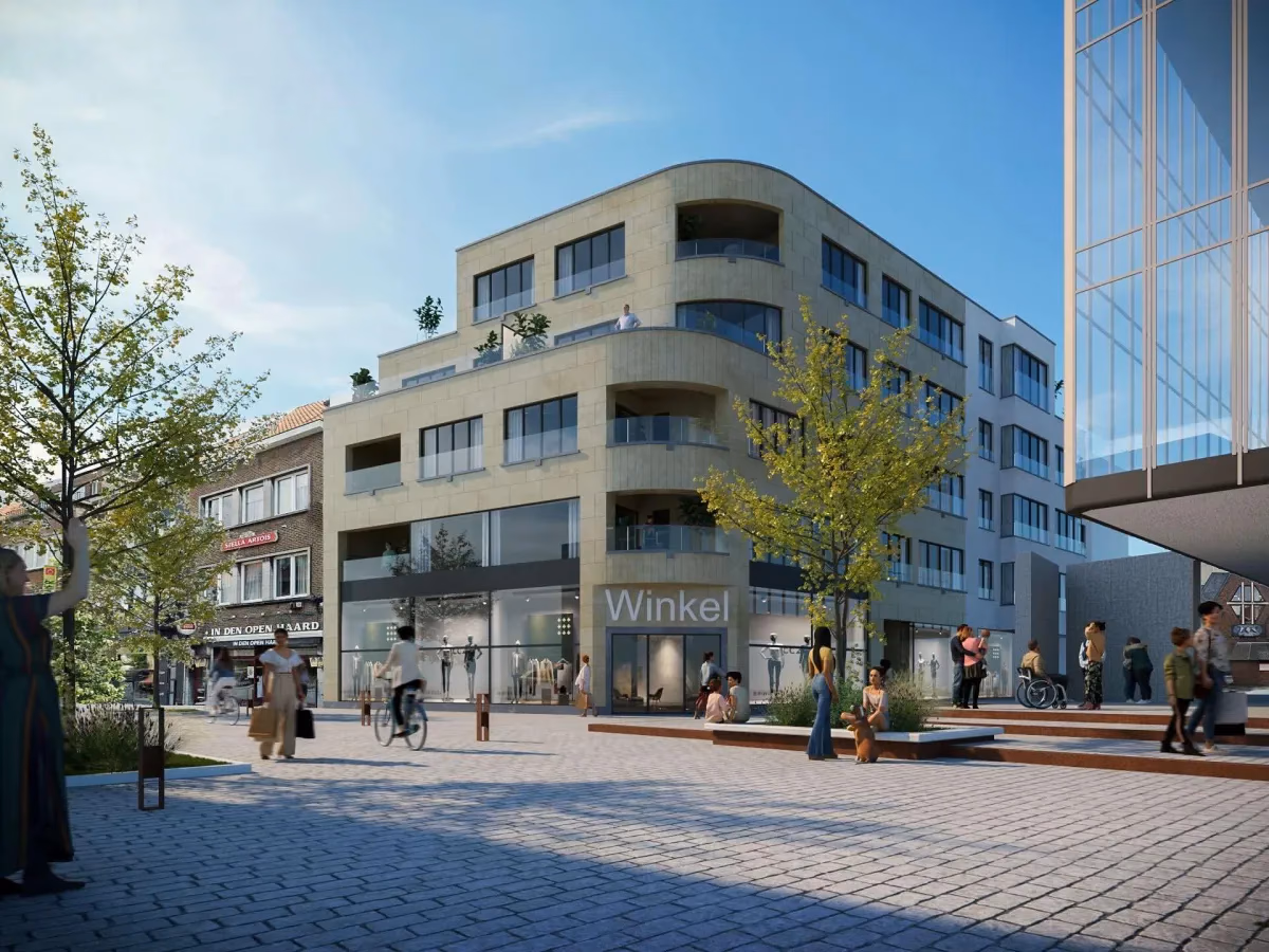 Gevel van ’t Stoofhof I aan de Molenstraat in Aalst
